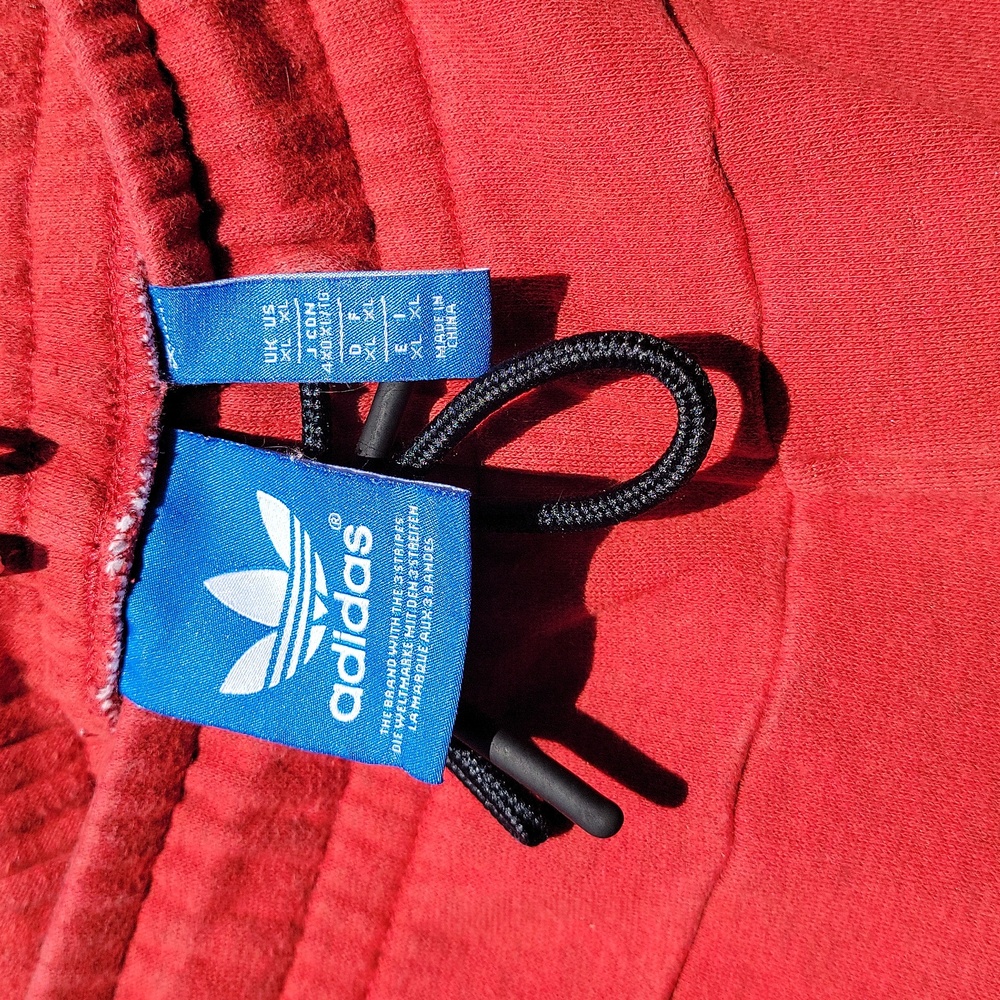 Mens Red Jogger Pants - Picture 5 of 6